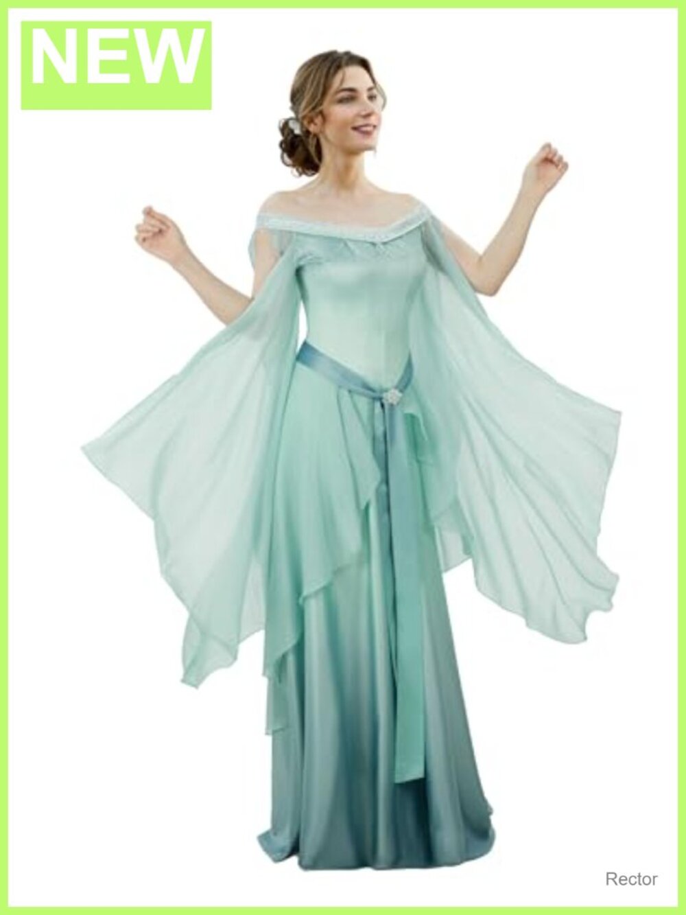 Medieval Renaissance Elf Costume Dress Women Cosplay Halloween